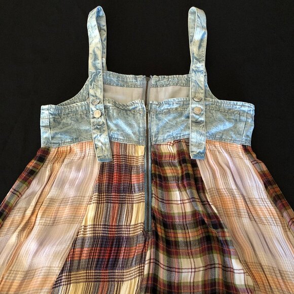 Rare Free People Mix It Up Dress Sz 14 - Picture 9 of 15